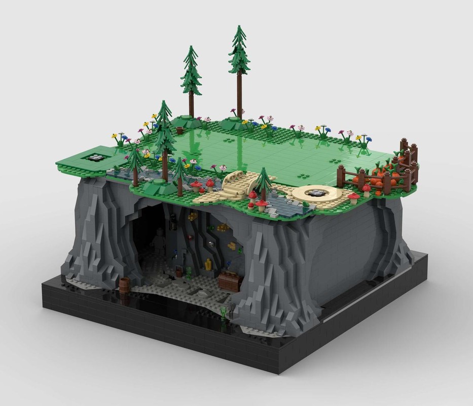 Diamont Mine of the Seven Dwarfs - 43242 by RedThunder