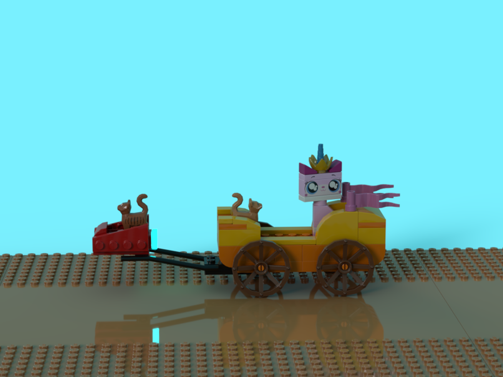 LEGO MOC Queen Unikitty's parade carriage! by Littlehof5 | Rebrickable ...