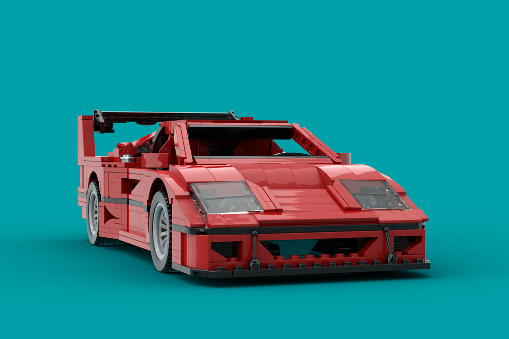 LEGO MOC Ferrari F40 LM Competizione MOC by ynsclsn