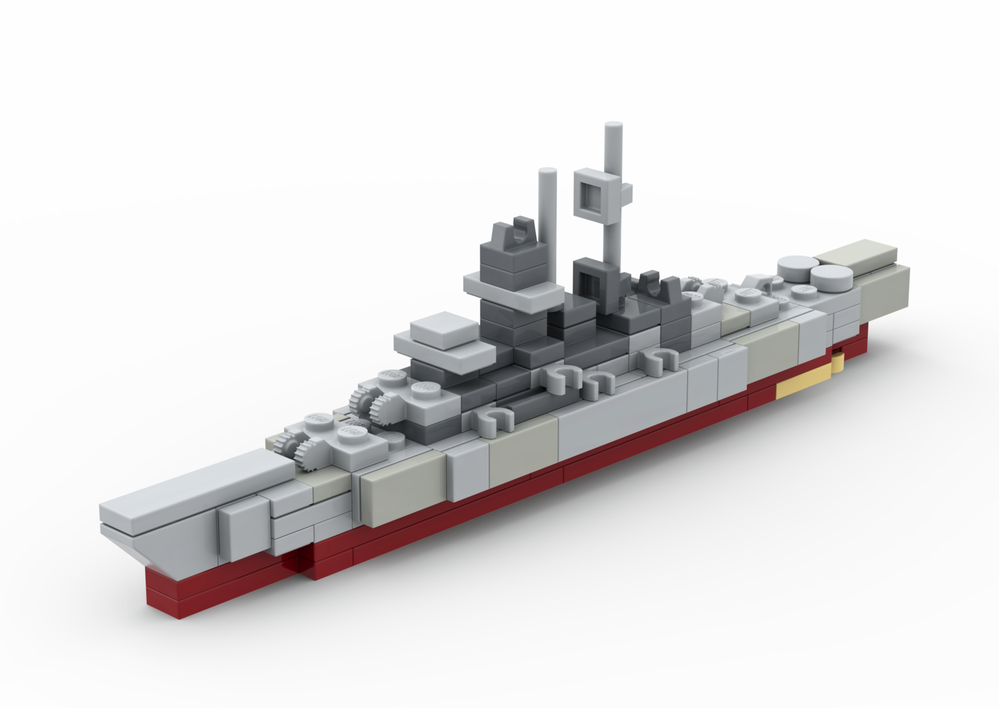 LEGO MOC Prinz Eugen Cruiser by The Bobby Brix Channel | Rebrickable ...