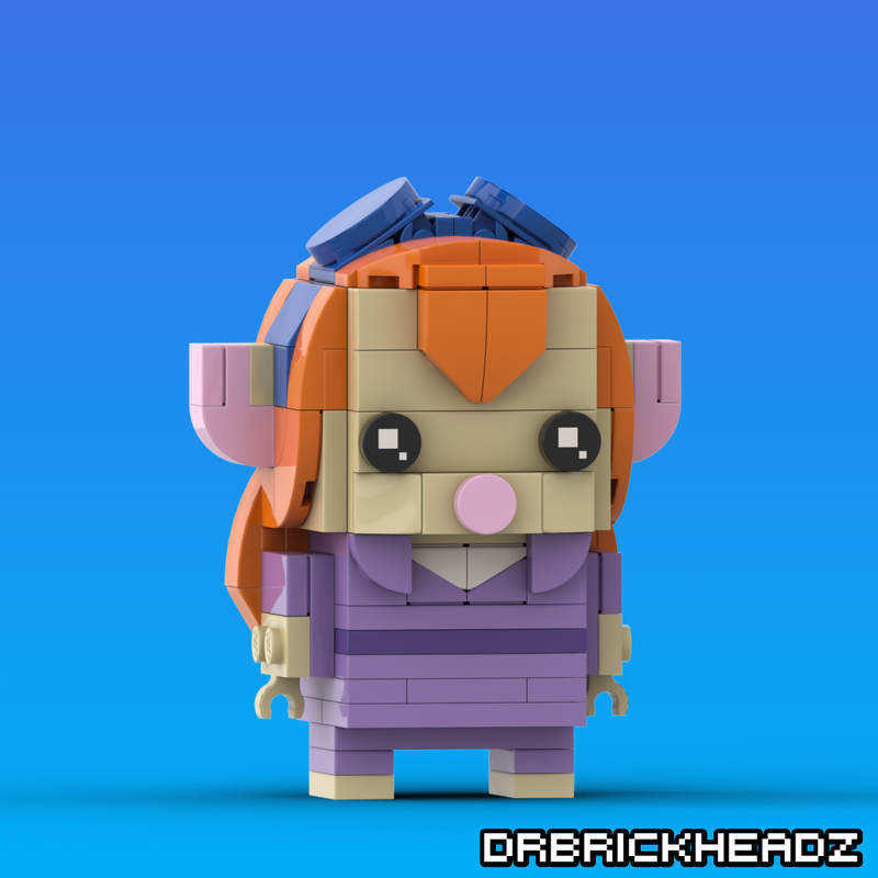 LEGO MOC Gadget (Rescue Rangers) Brickheadz by DrBrickheadz ...