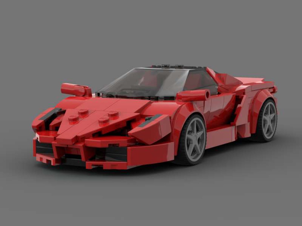 LEGO MOC Ferrari Enzo by avastyecookie | Rebrickable - Build with LEGO