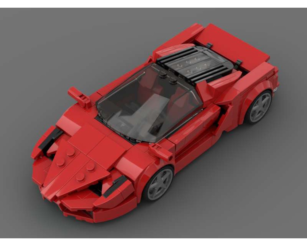 LEGO MOC Ferrari Enzo by avastyecookie | Rebrickable - Build with LEGO