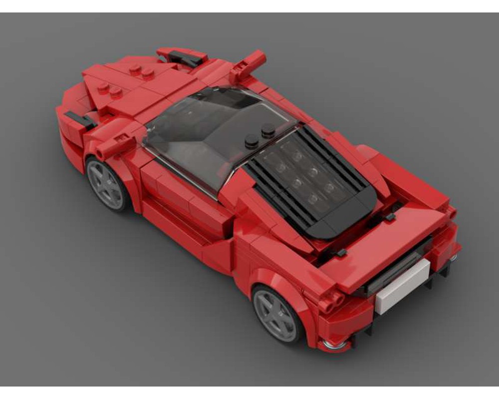 LEGO MOC Ferrari Enzo by avastyecookie | Rebrickable - Build with LEGO