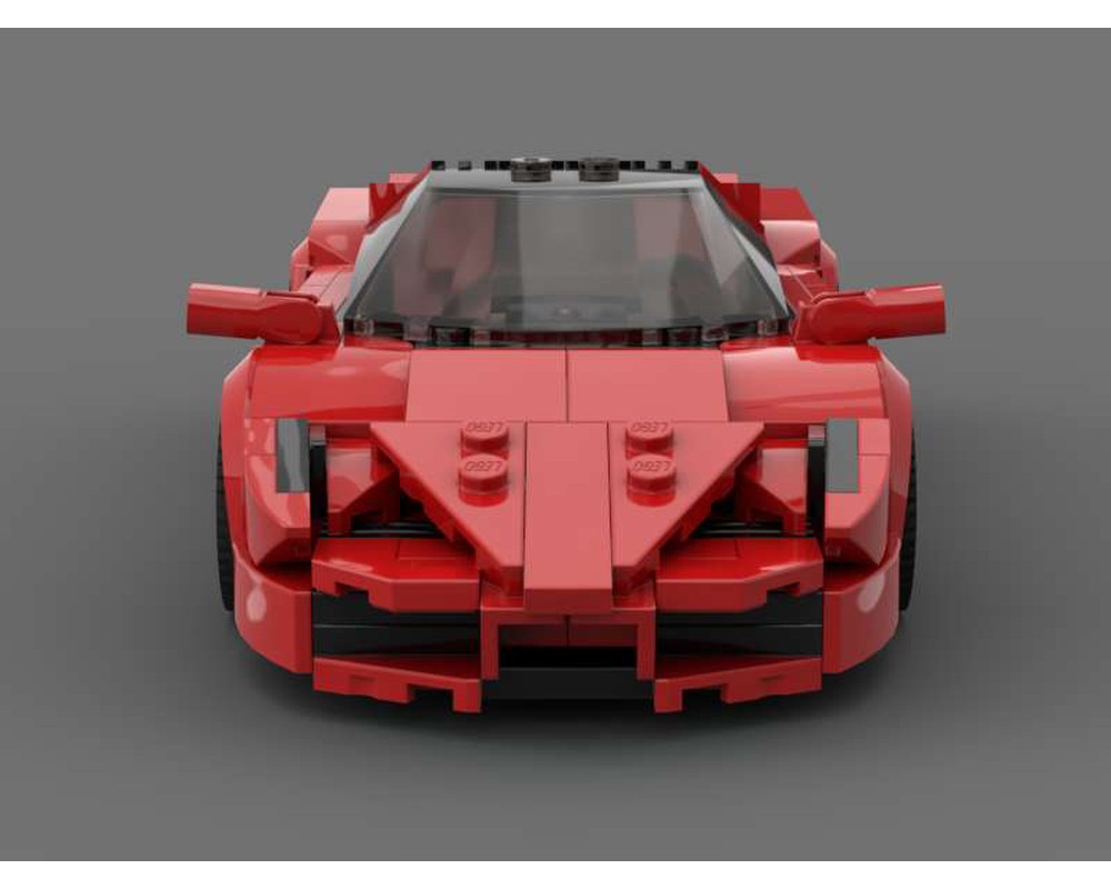 LEGO MOC Ferrari Enzo by avastyecookie | Rebrickable - Build with LEGO