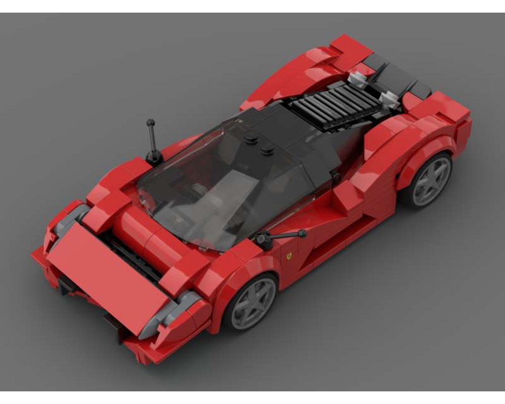 Lego Moc Ferrari P4 5 Pininfarina By Avastyecookie 