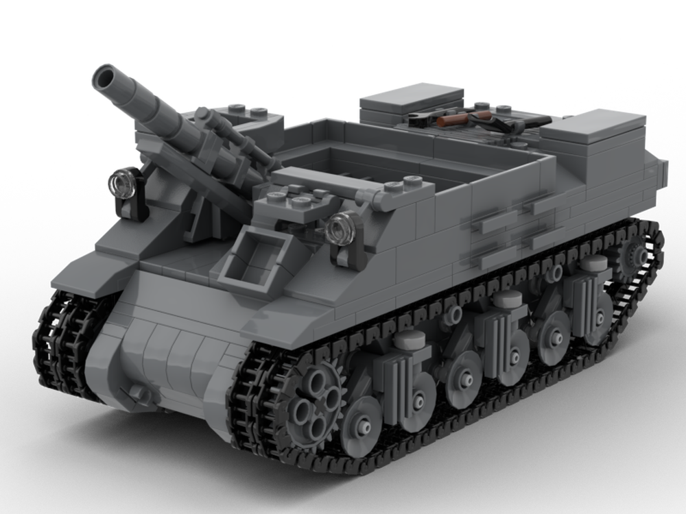 LEGO MOC M7 priest / WW2 by Lepetitlegoneuf | Rebrickable - Build with LEGO