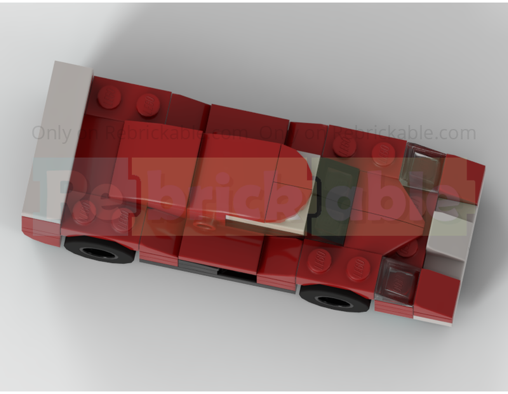 LEGO MOC Toyota GT-One TS020 Prototype Racing Car - Half Speed ...