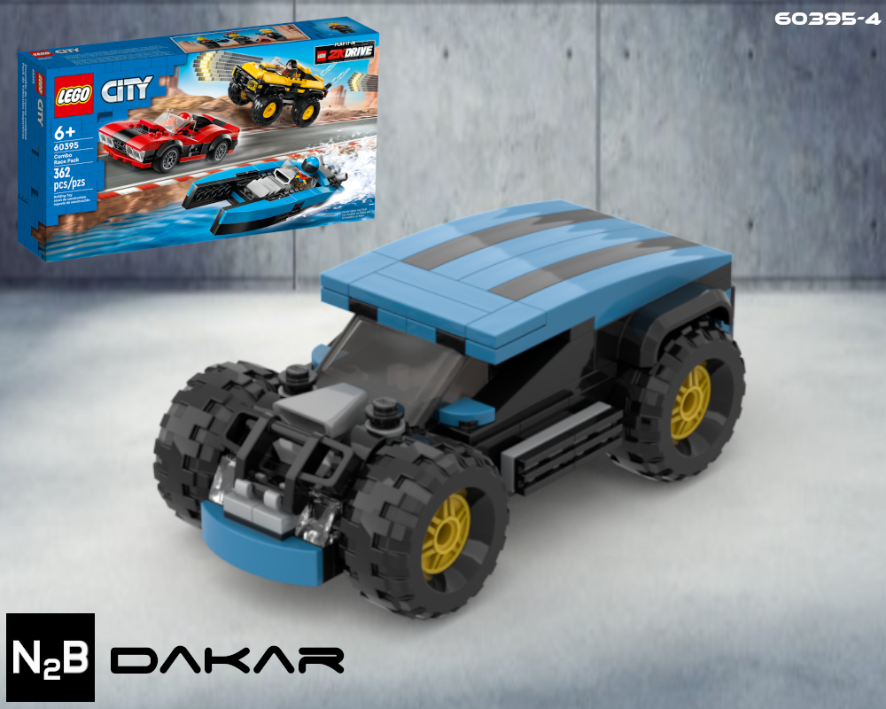 Dakar LEGO 60395 Alternate Build 4