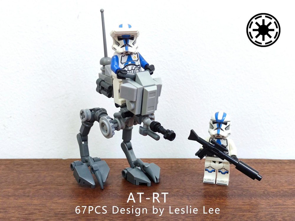 LEGO MOC AT-RT Minifig Scale by LeslieLee | Rebrickable - Build with LEGO