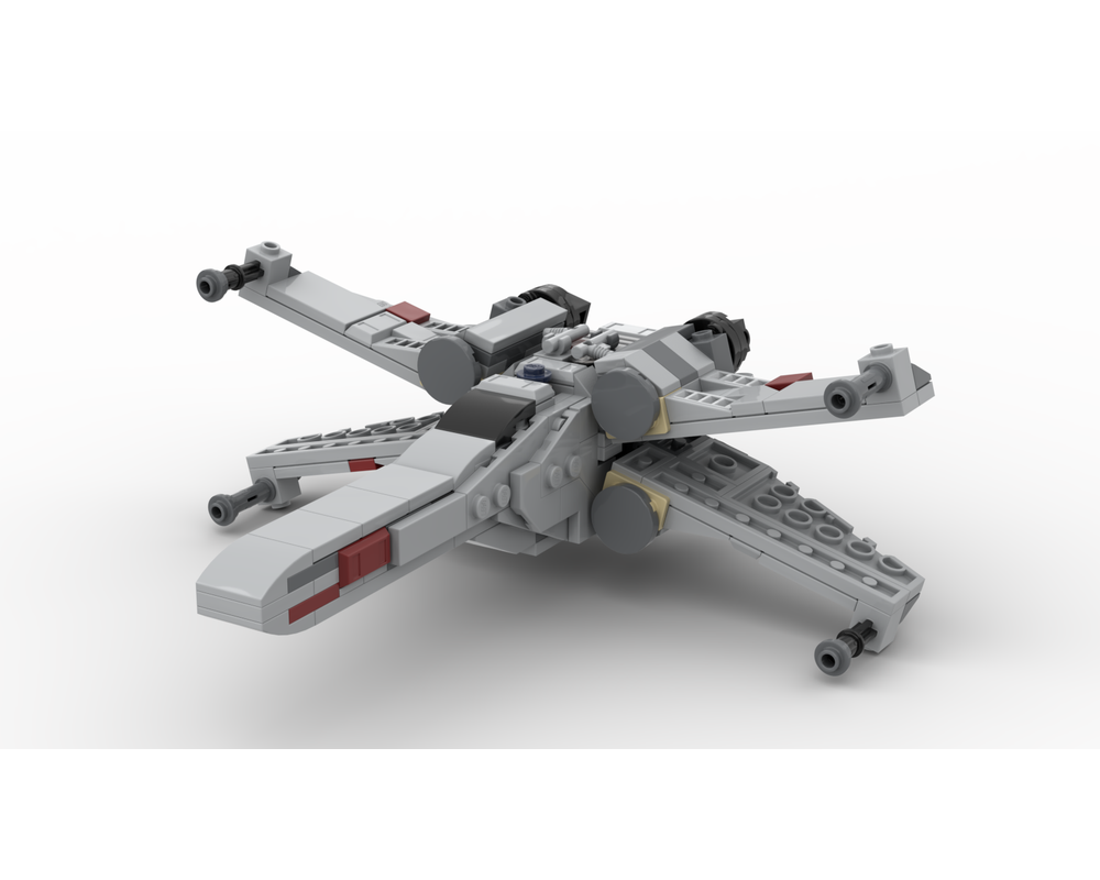 アメリカ通販ファッション LEGO MOC 75375 Alternate Builds: 2 Starfighters & Destroyer イラスト