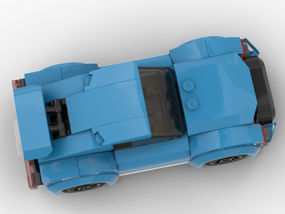 LEGO MOC 60285 - Blue Lightning by hoppepe | Rebrickable - Build with LEGO