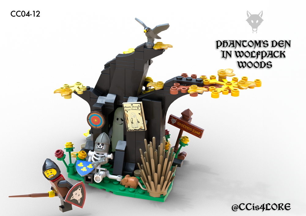 LEGO MOC Phantom's Den in Wolfpack Woods by dariofol | Rebrickable ...