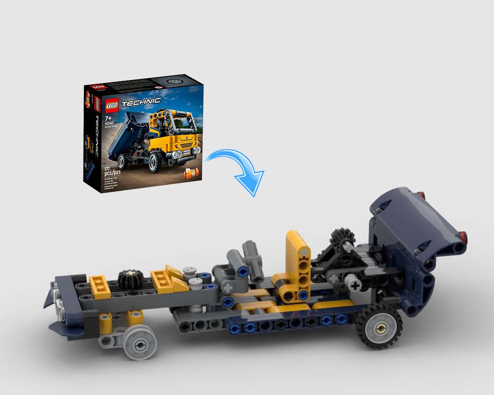 LEGO MOC Drag Racer 42147 Alternative by ErikGS | Rebrickable - Build ...