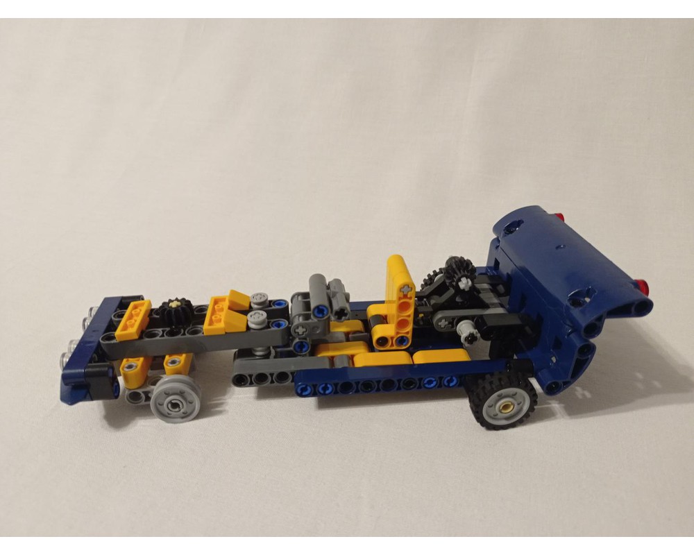 LEGO MOC Drag Racer 42147 Alternative by ErikGS | Rebrickable - Build ...