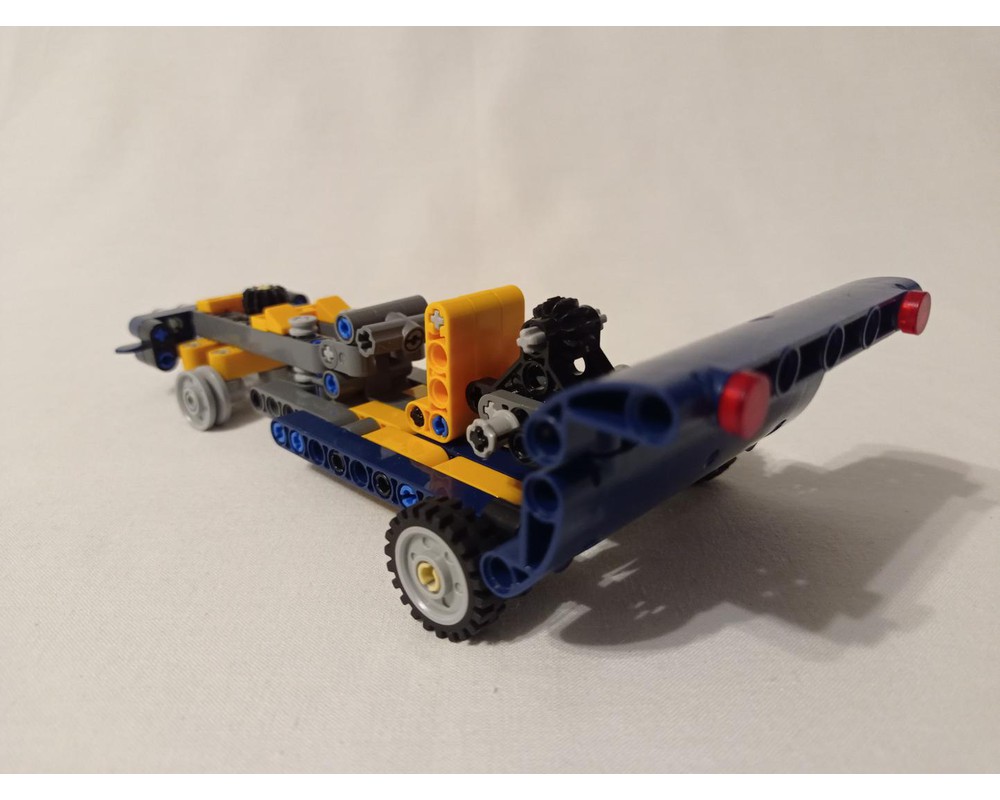 LEGO MOC Drag Racer 42147 Alternative by ErikGS | Rebrickable - Build ...