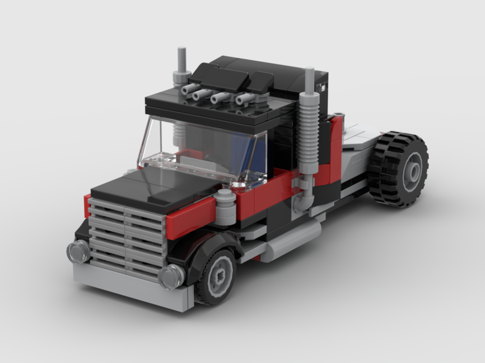 LEGO MOC Peter Truck 6 stud by pedroportelaneto | Rebrickable - Build ...