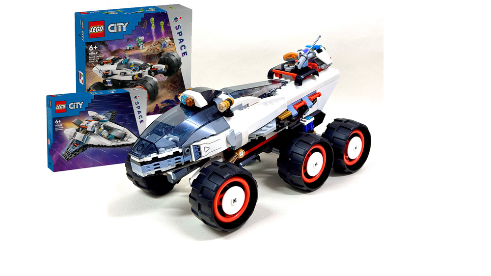LEGO MOC Space Explorer Rover Upgrade 60431+60430 by