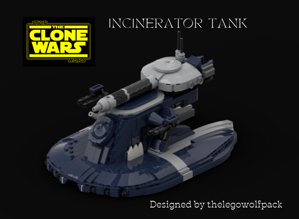 LEGO MOC Incinerator tank CIS by thelegowolfpack | Rebrickable - Build ...