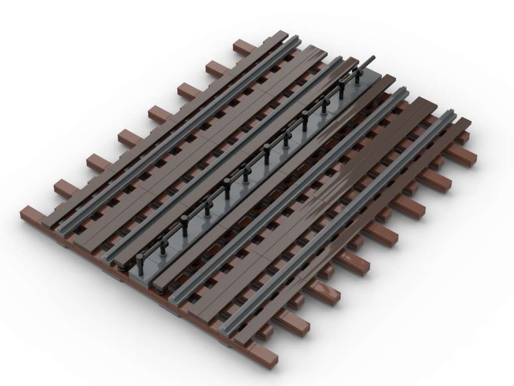 LEGO MOC-179740 L Track Collection: Track (station.6studs) by EMRE_04 ...