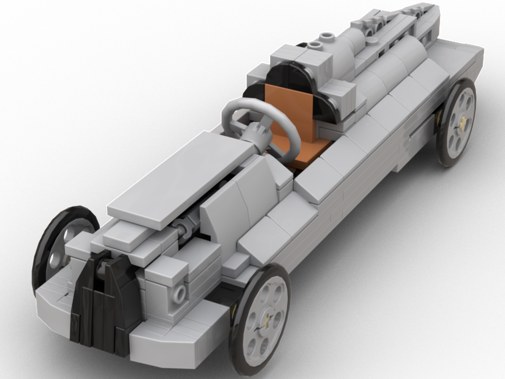 LEGO MOC 1939 Auto union type d by CunningFox Designs Rebrickable