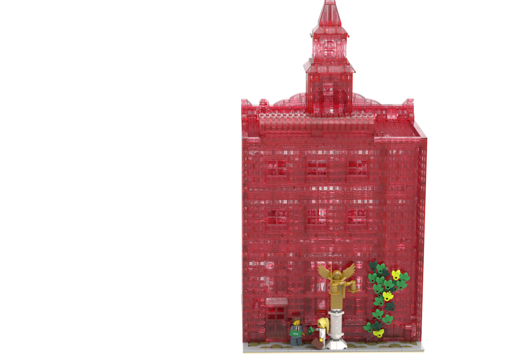 LEGO MOC Dirty Deeds, Done Dirt Cheap Backyard MOC for set 10224