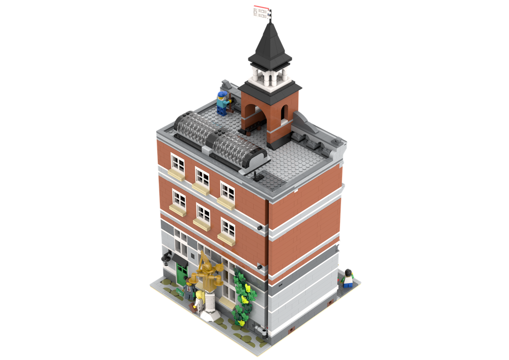 LEGO MOC Dirty Deeds, Done Dirt Cheap Backyard MOC for set 10224