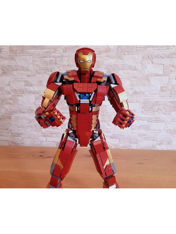 LEGO MOC Ironman Mark 46 by HL2 Rebrickable Build with LEGO