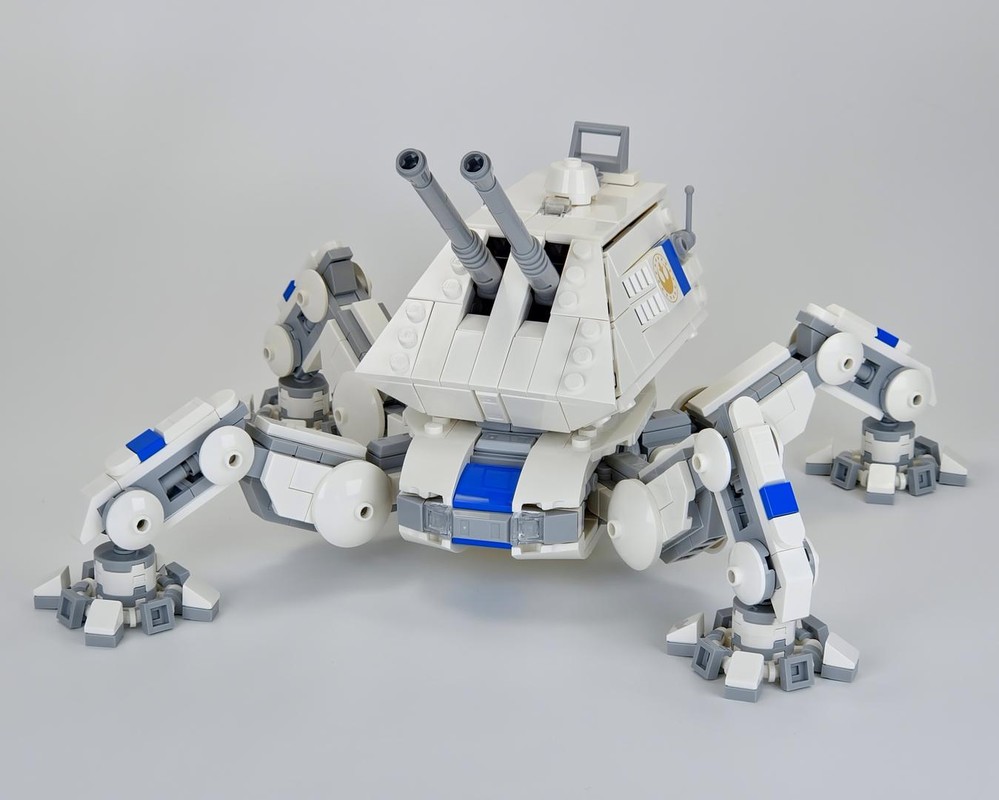 Minifigure Scale Lego Robot AT-ST Raider Mandalorian Minifig Scale