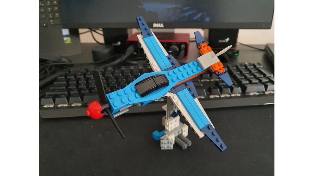 LEGO MOC-179809 Plane With Propeller Combo by Nyangire | Rebrickable ...