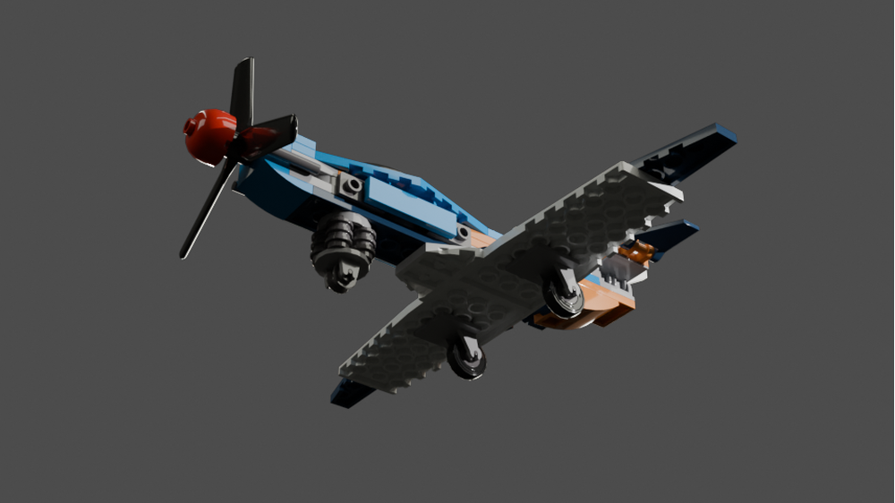 LEGO MOC-179809 Plane With Propeller Combo by Nyangire | Rebrickable ...
