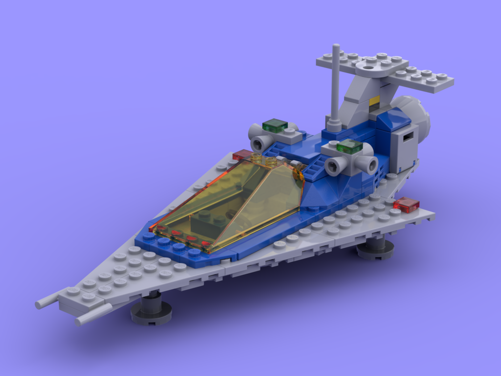 LEGO MOC 918-B Modern Space Transport by Koentinius | Rebrickable ...