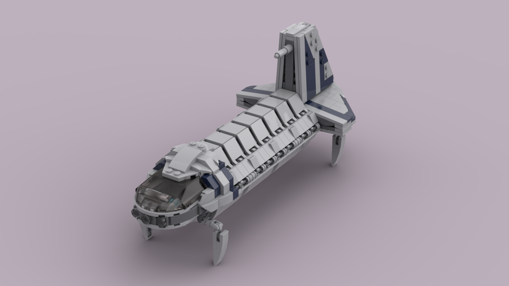 LEGO MOC Sheathipede-class Type B Shuttle By CatalystBricks ...