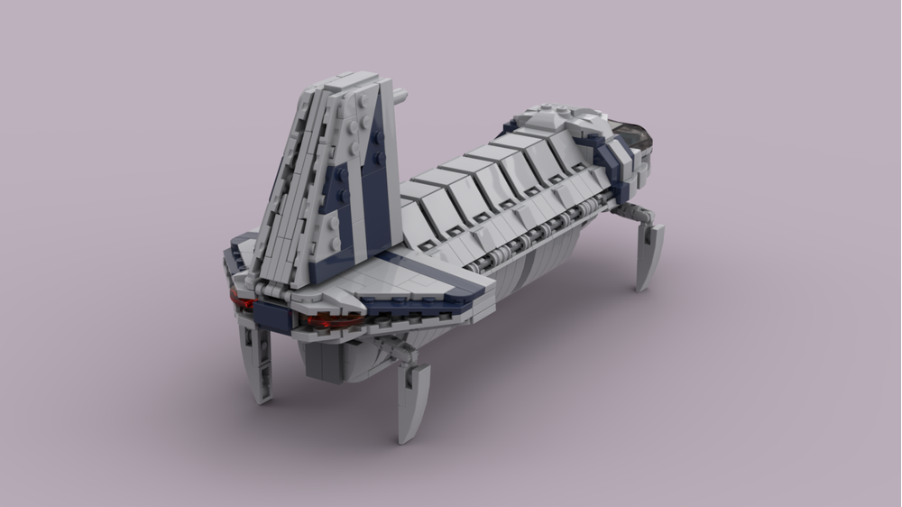 LEGO MOC Sheathipede-class Type B Shuttle By CatalystBricks ...