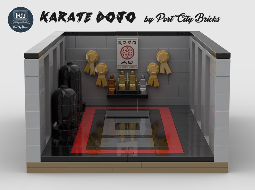 LEGO MOC Karate Dojo - Small Insert for The Cypress Shops by ...