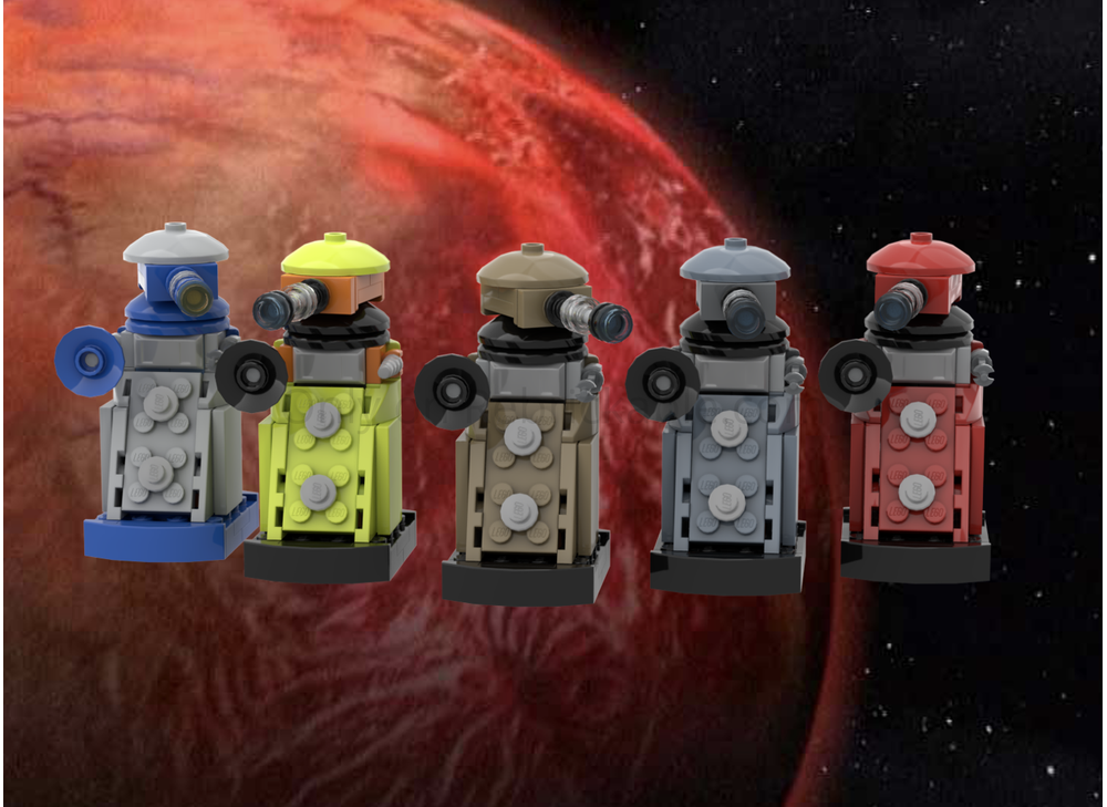 LEGO MOC-179902 Dalek by raguidel | Rebrickable - Build with LEGO