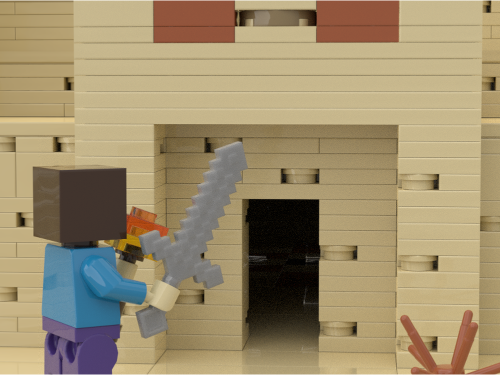 LEGO MOC-179943 UCS Minifigure-scale Desert Temple by ConsiderANapkin ...