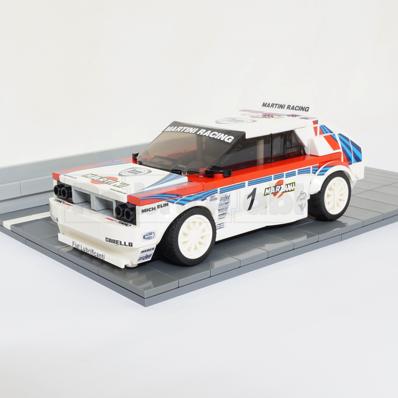 LEGO MOC Lancia Delta HF Integrale by KMPMOCS | Rebrickable - Build ...