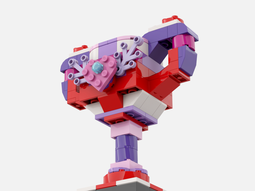 LEGO MOC-179952 Red Trophy by Agilinzzz | Rebrickable - Build with LEGO