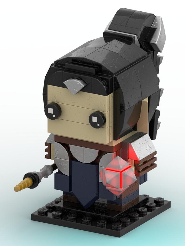 LEGO MOC Shadowheart Brickheadz (Baldur's Gate 3) by Cryokina ...