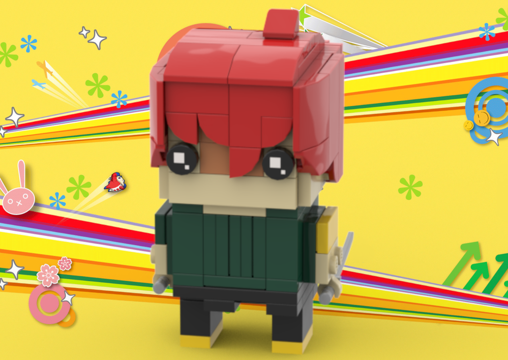 LEGO MOC Persona 4 Arena Sho Minazuki BrickHead by goldengamer72 ...