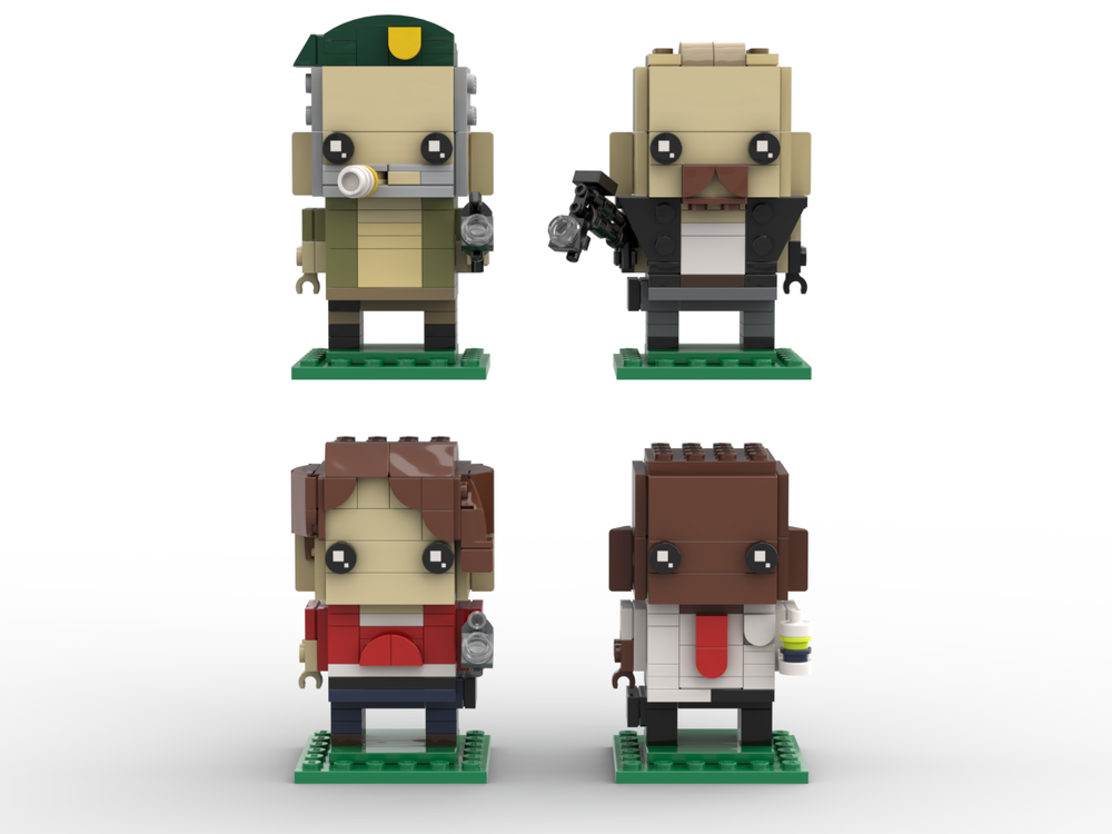 LEGO MOC Left 4 Dead Survivors Brickheadz by Prirmose12345 ...