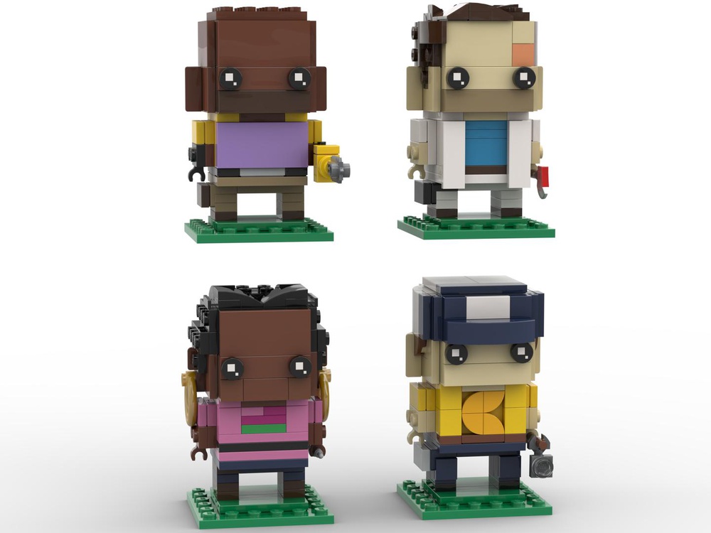 LEGO MOC Left 4 Dead 2 Survivors Brickheadz by Prirmose12345 ...