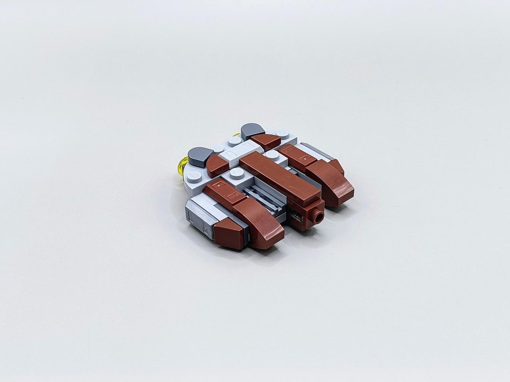 LEGO MOC Ebon Hawk micro scale by MaximillianBricks | Rebrickable ...