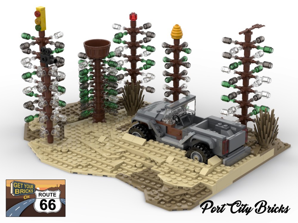 LEGO MOC Elmer's Bottle Tree Ranch - Get Your Bricks On Route 66 by ...