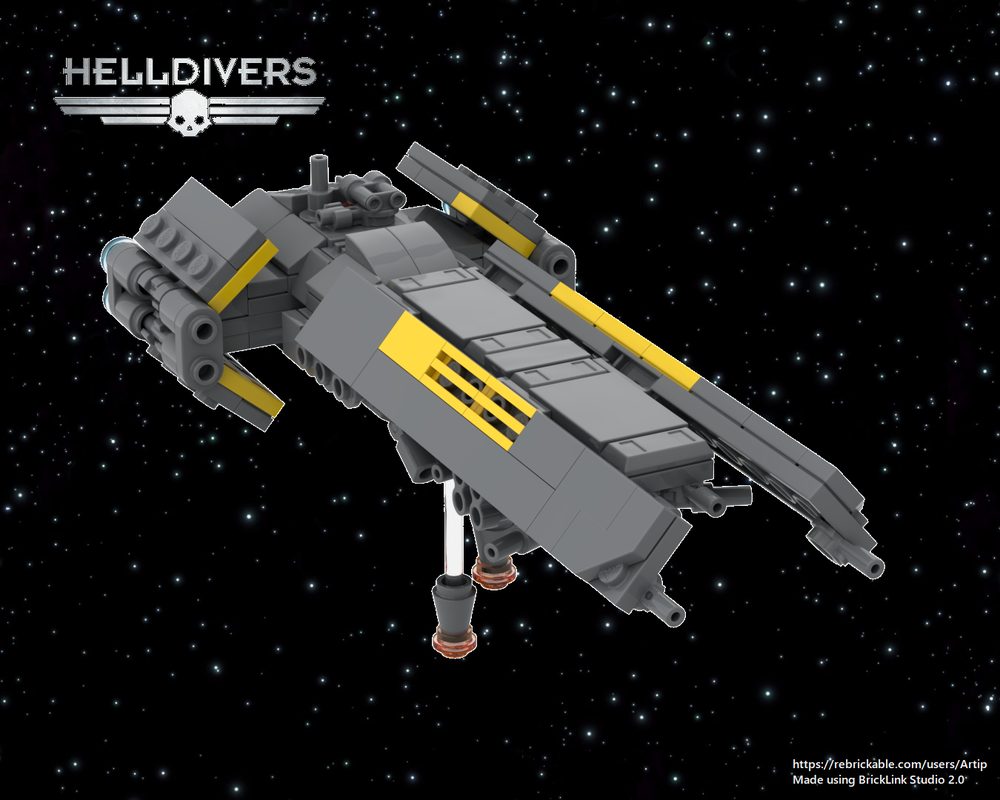 LEGO MOC Helldivers 2 - Super Destroyer (UCS Venator Scale) by Artip ...