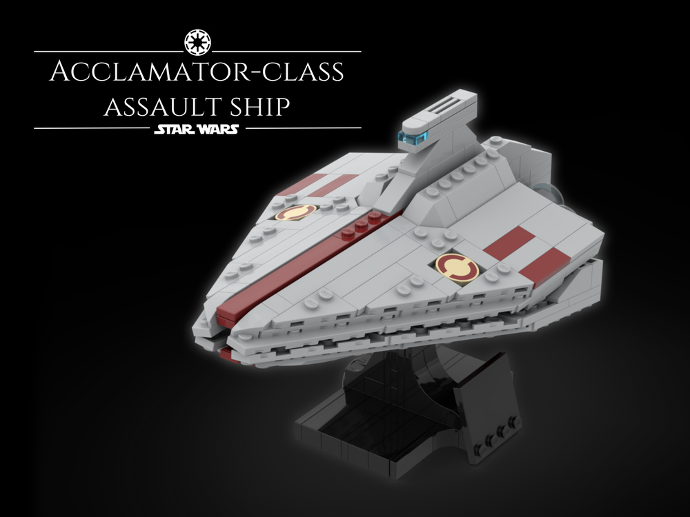 LEGO MOC Acclamator-class assault ship by FOR THE REPUBLIC ...