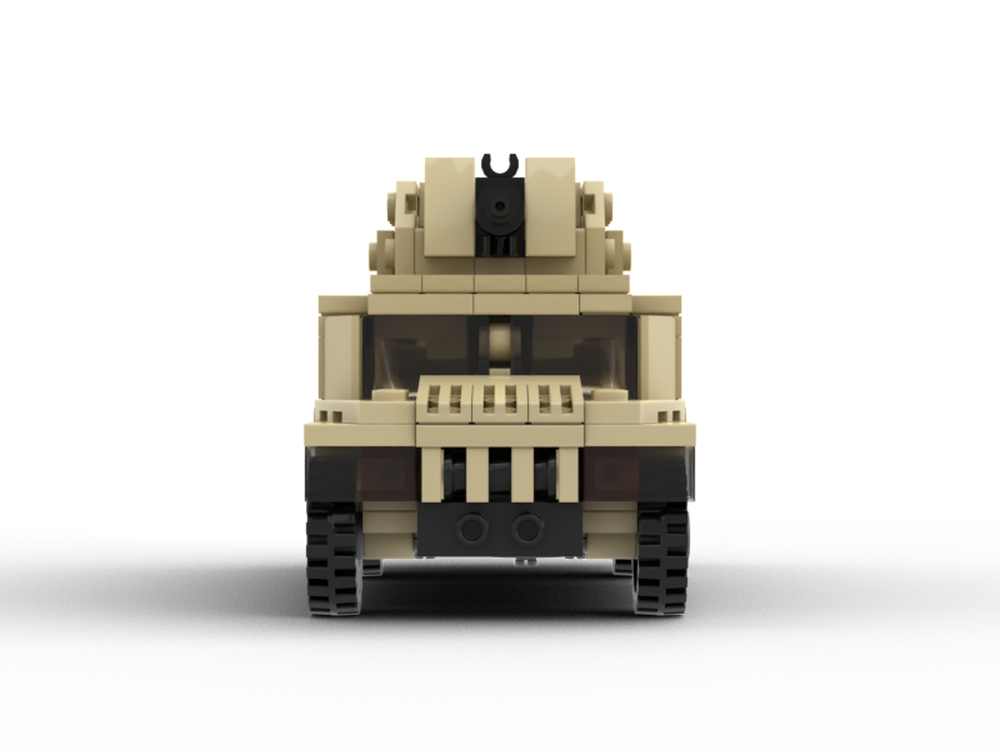 LEGO MOC Humvee (7 wide) by Calobster | Rebrickable - Build with LEGO