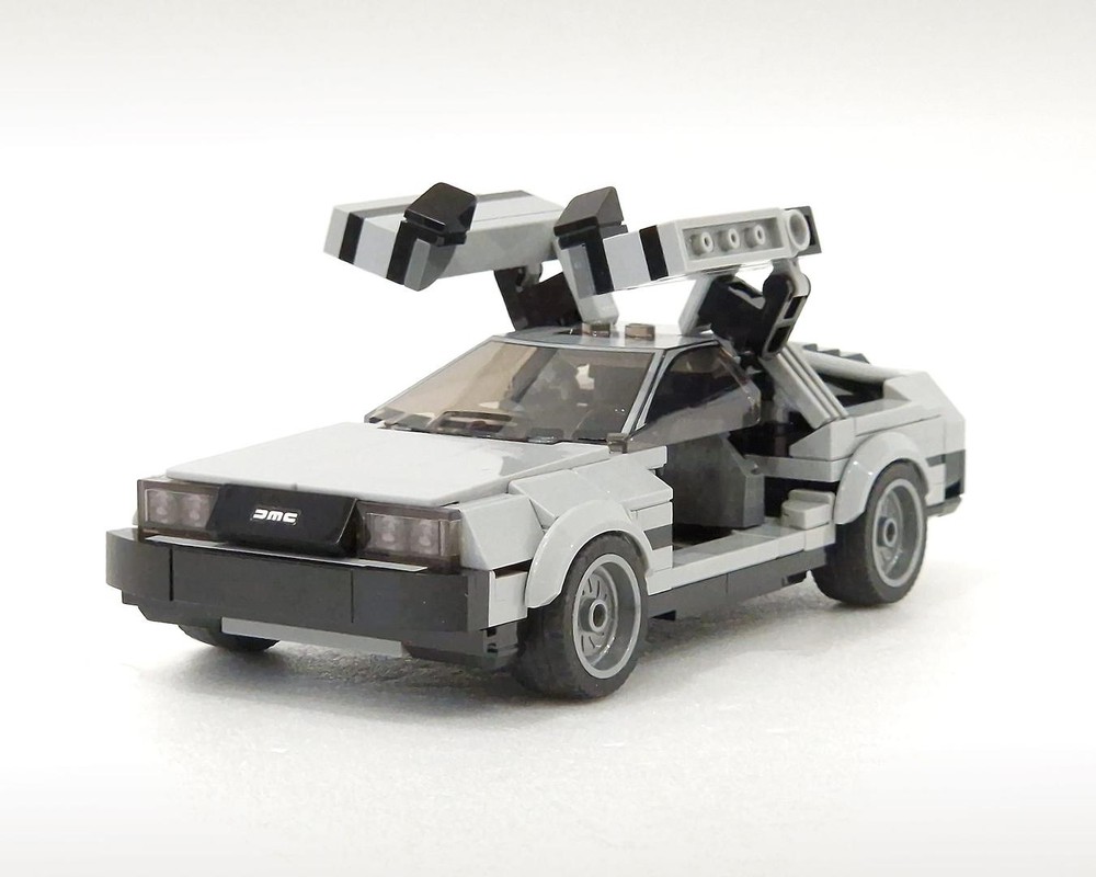 LEGO MOC DeLorean DMC 12 V2 by firefabric Rebrickable Build with LEGO