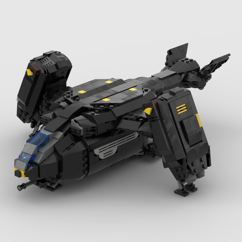 Lego Moc Pelican 1 Extraction Shuttle Helldivers 2 By Lxavierw